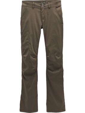 Prana Halle green hiking convertible water resistant pants size 10 olive slate